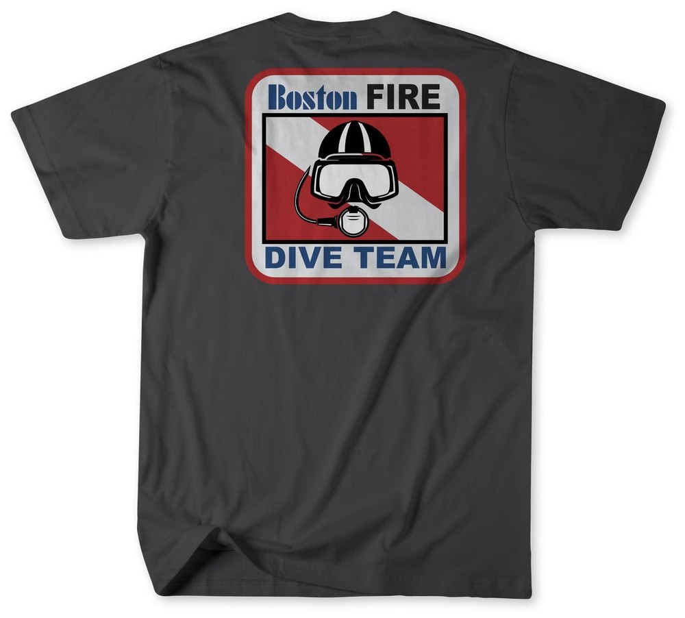 Boston Fire Department Dive Team Shirt (Unofficial)