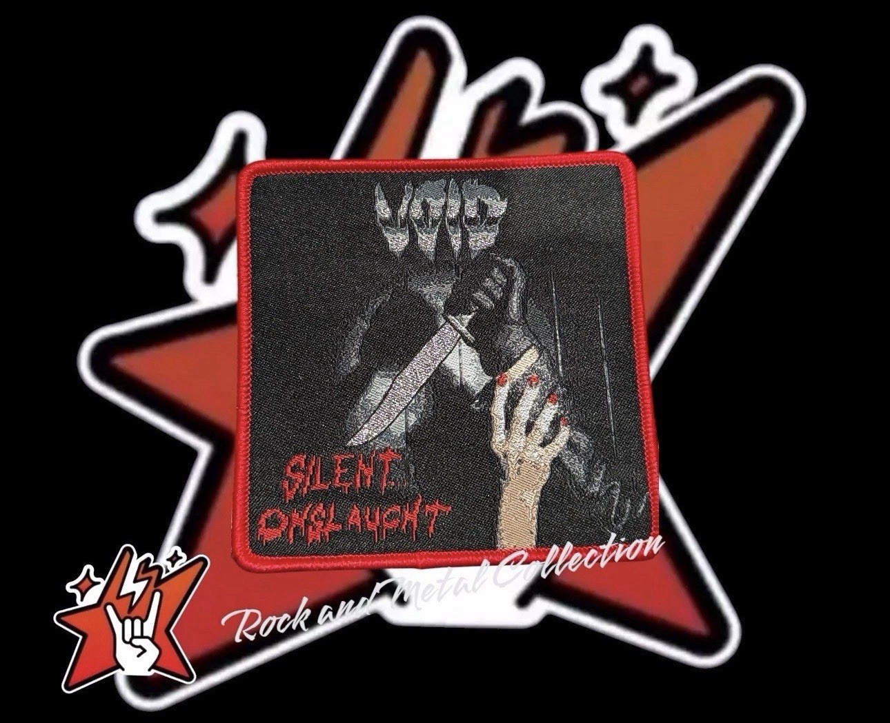 Void Official Exclusiv Woven Patch Thrash Metal Annihilator Voivod Megadeth gallery