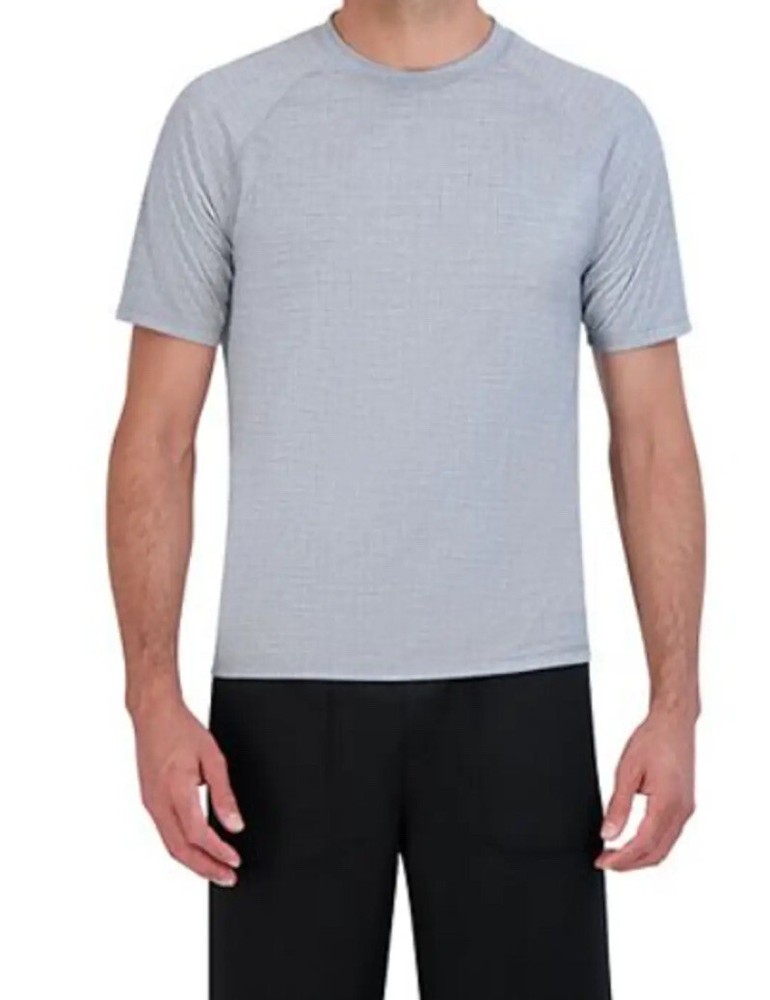 NWT Men’s Zeroxposur Sun Protection UPF Top Gray XXL Comfort Stretch Polyester