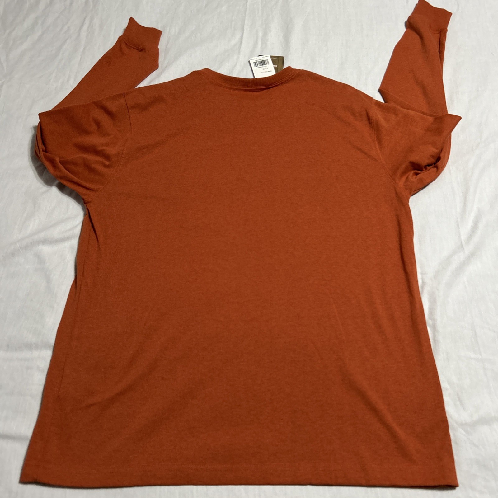 Carhartt vintage long sleeve size L Burnt Orange Regular Fit Men’s Shirt Large gallery