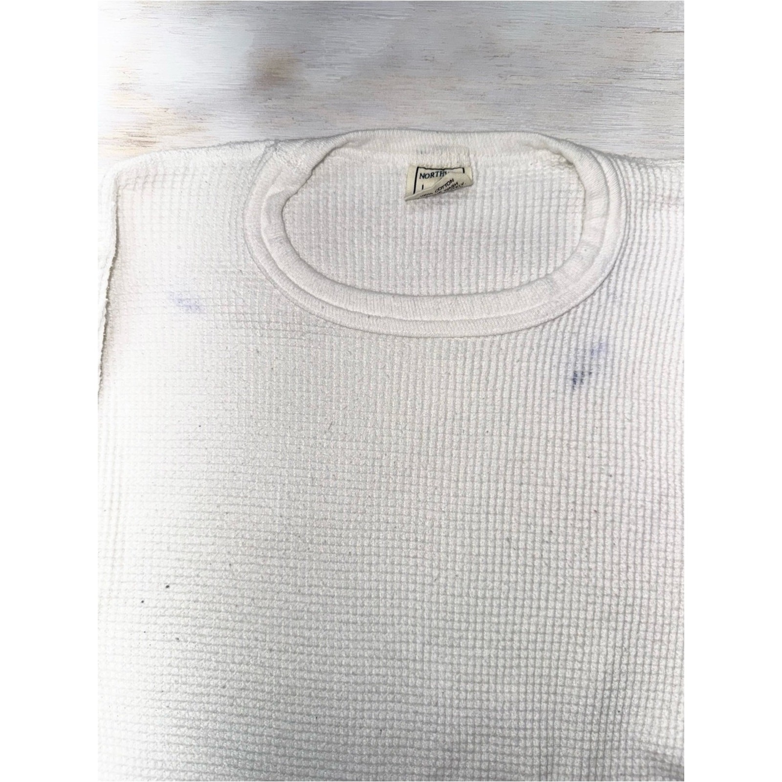 Vintage 80’s Northwest Large Cream Waffle Thermal Long Sleeve ‘See Measurements’ gallery