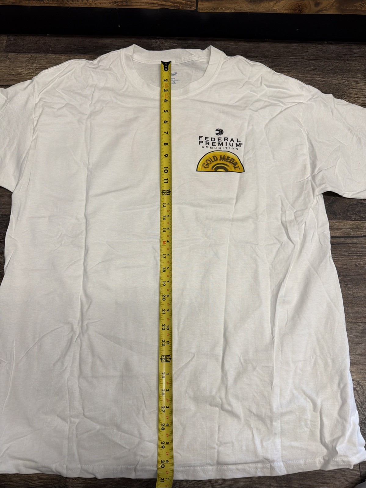 Vintage Federal Ammunition Smok’ Em Like Never Before Double Sided T-Shirt XL gallery