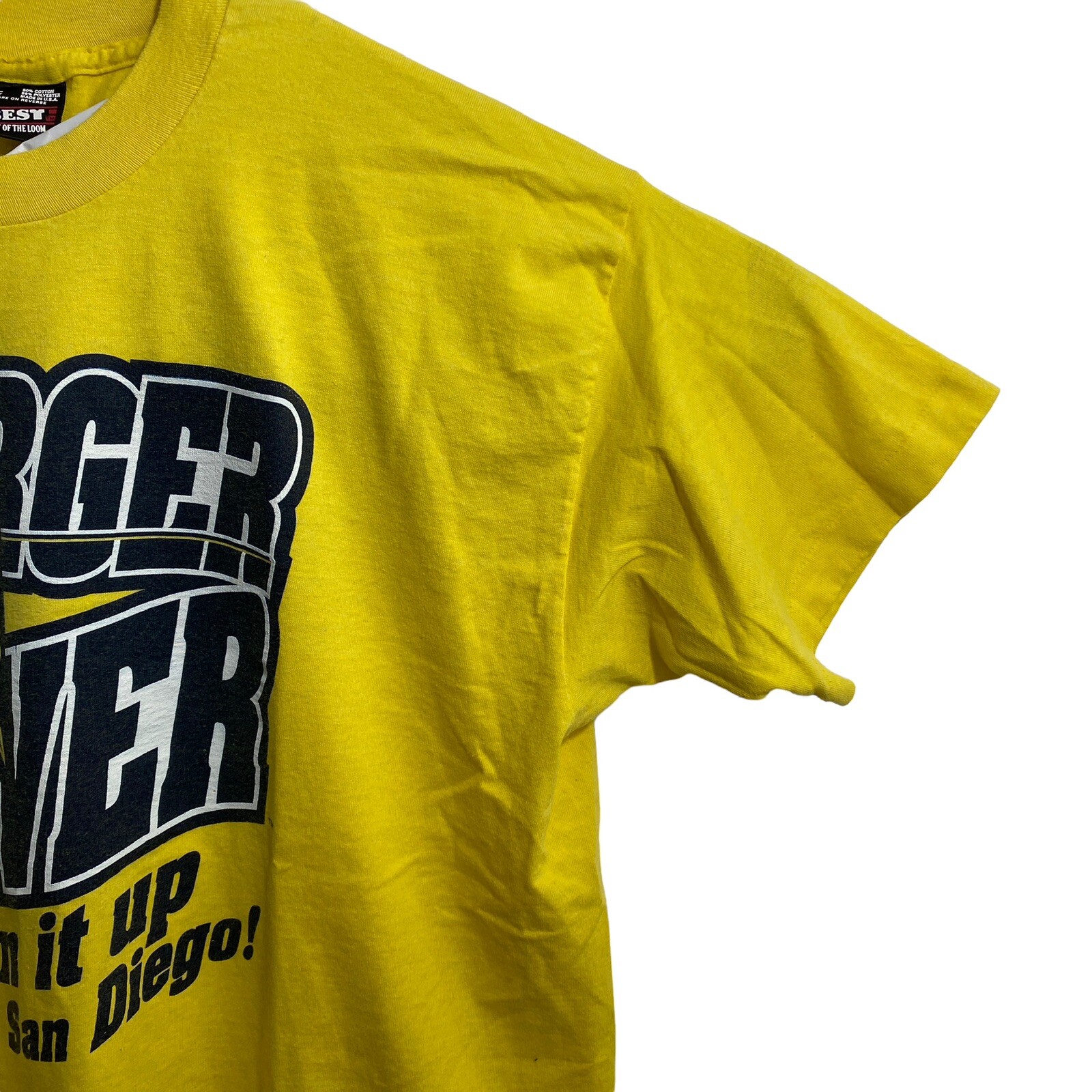 Vintage Chargers Power Sprint Promo Shirt Men's Size XL Single Stitched gallery