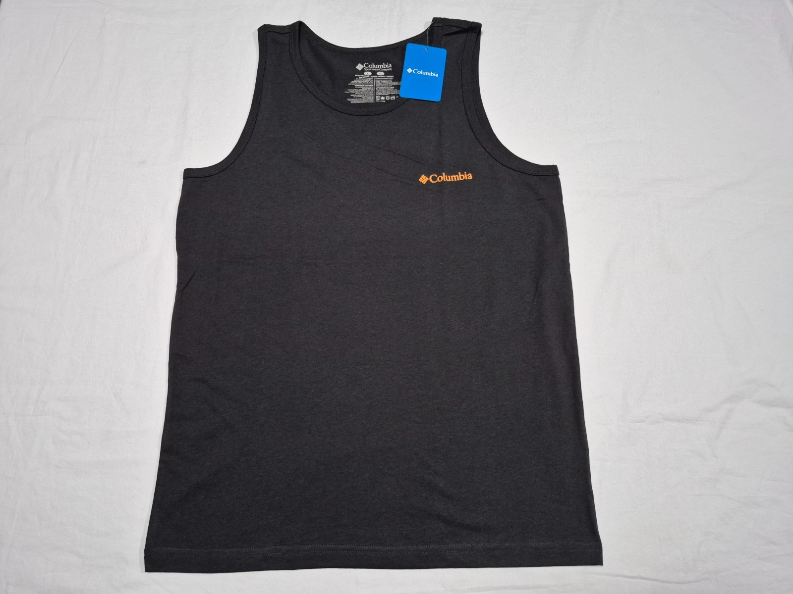 Columbia Men's Outdoor Graphic Tank Top Black Sleeveless Sports Athletic Gym gallery
