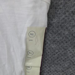Universal Thread Mens Shirt Extra Large XL White Scoop Sleeveless Cotton New