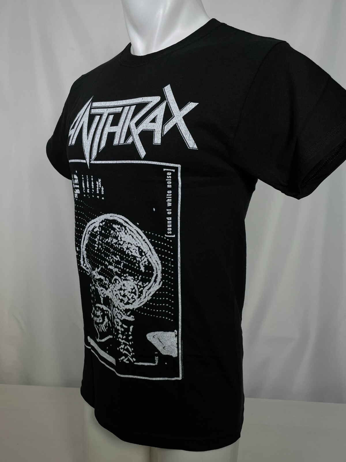 Anthrax Sound of White Noise Album Cover Men's T-Shirt - Black gallery