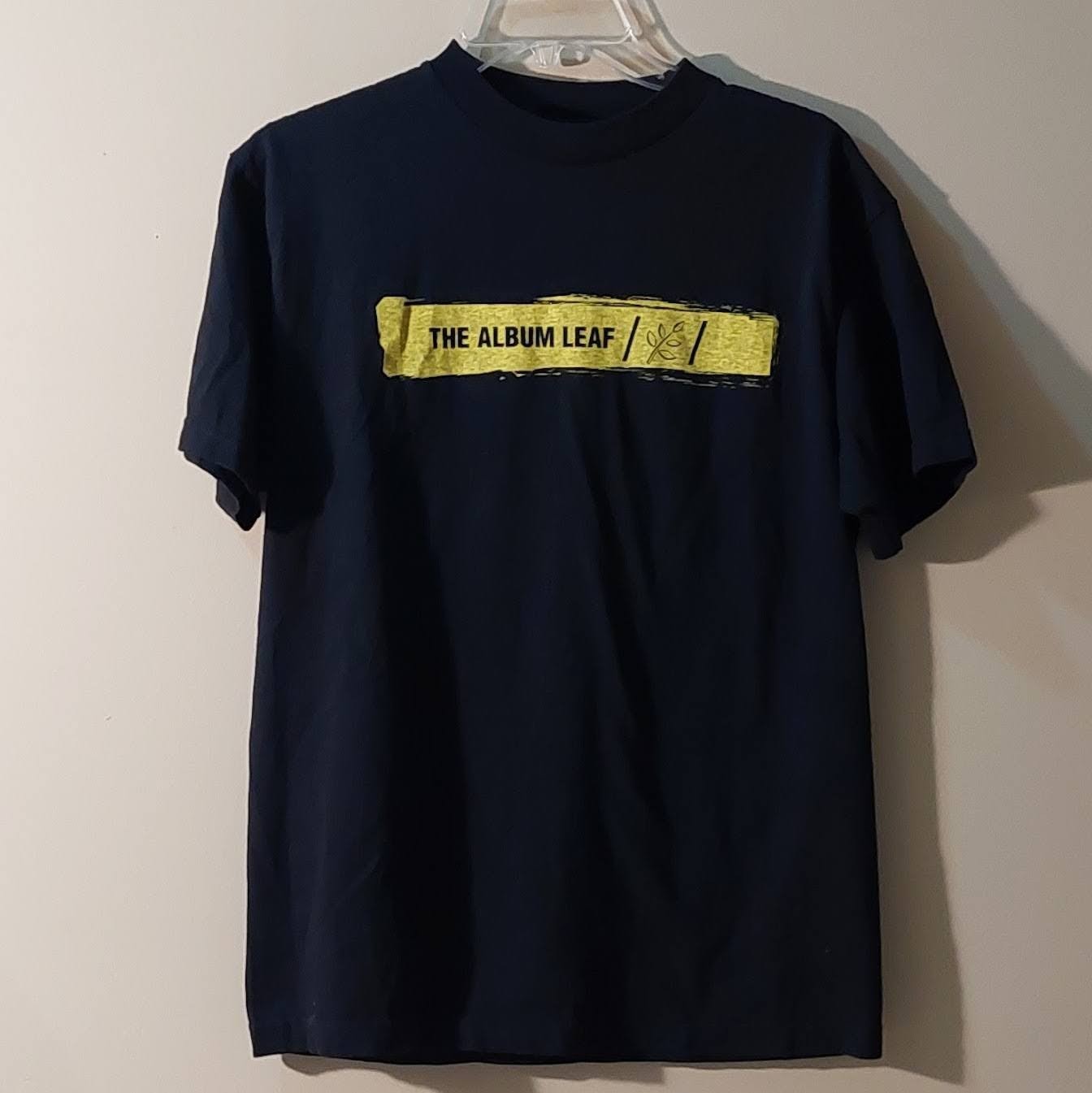 Vintage ’05 Album Leaf Logo Tee-Shirt Black w/yellow Size: M gallery