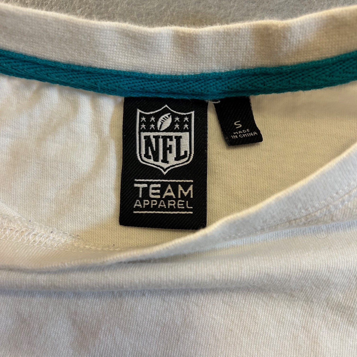NFL Men’s Miami Dolphins Team Apparel Multicolor Long Sleeve Tee Shirt Size S gallery