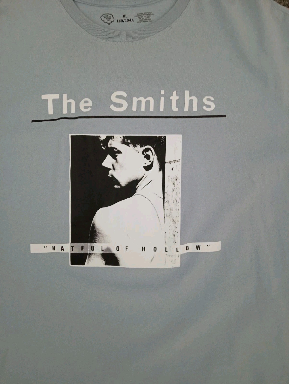 The Smiths Hatful Of Hollow Vintage T Shirt Sky Blue Size XL Unisex 100% Cotton gallery