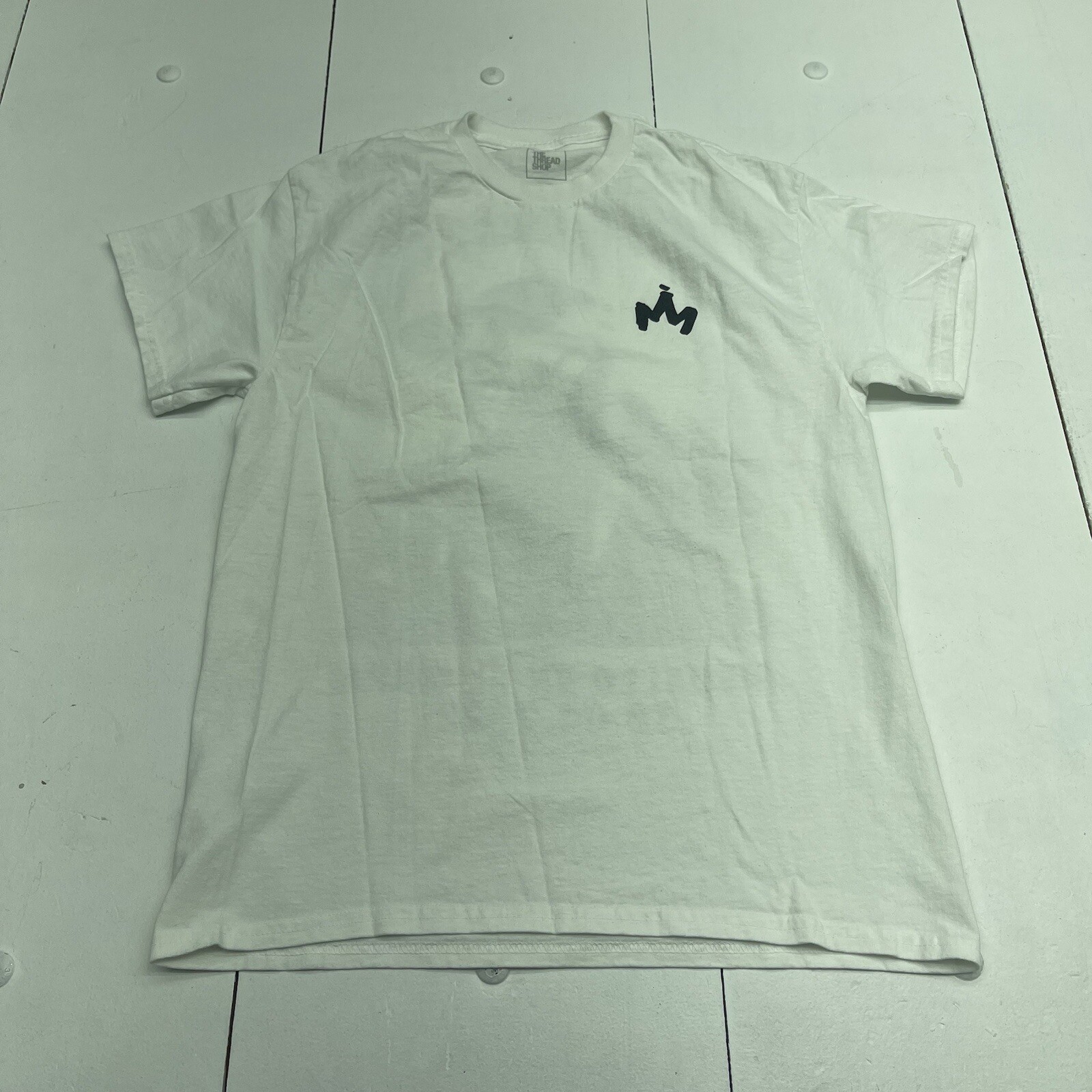 The Thread Shop White Medalll En El Mapa Graphic T Shirt Adults Size Small gallery
