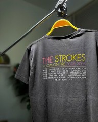 2004 The Strokes ‘Room on Fire’ Tour T-Shirt 2 side black tee S-5XL NH15400