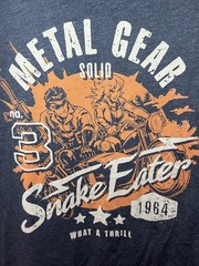 Metal Gear Solid 3 Snake Eater Tshirt Size Medium