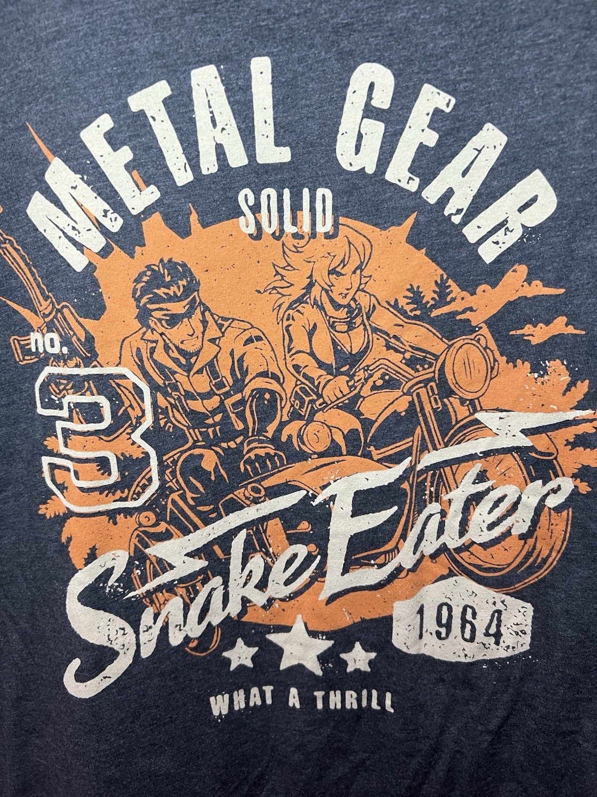 Metal Gear Solid 3 Snake Eater Tshirt Size Medium gallery
