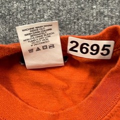 Vintage Y2K Government Issue Butter Cheese Shirt XL 23×28 Orange