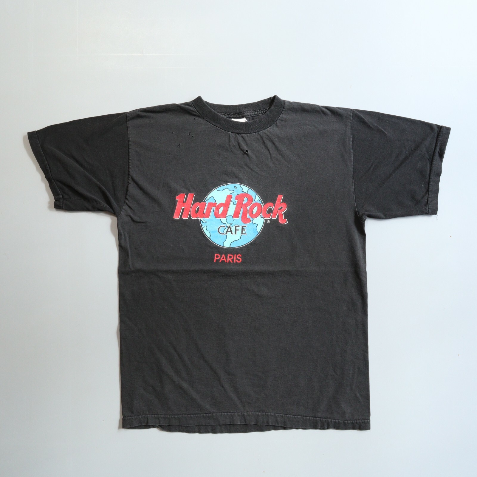 Vintage Hard Rock Cafe Paris France Shirt Men's Large Distressed gallery