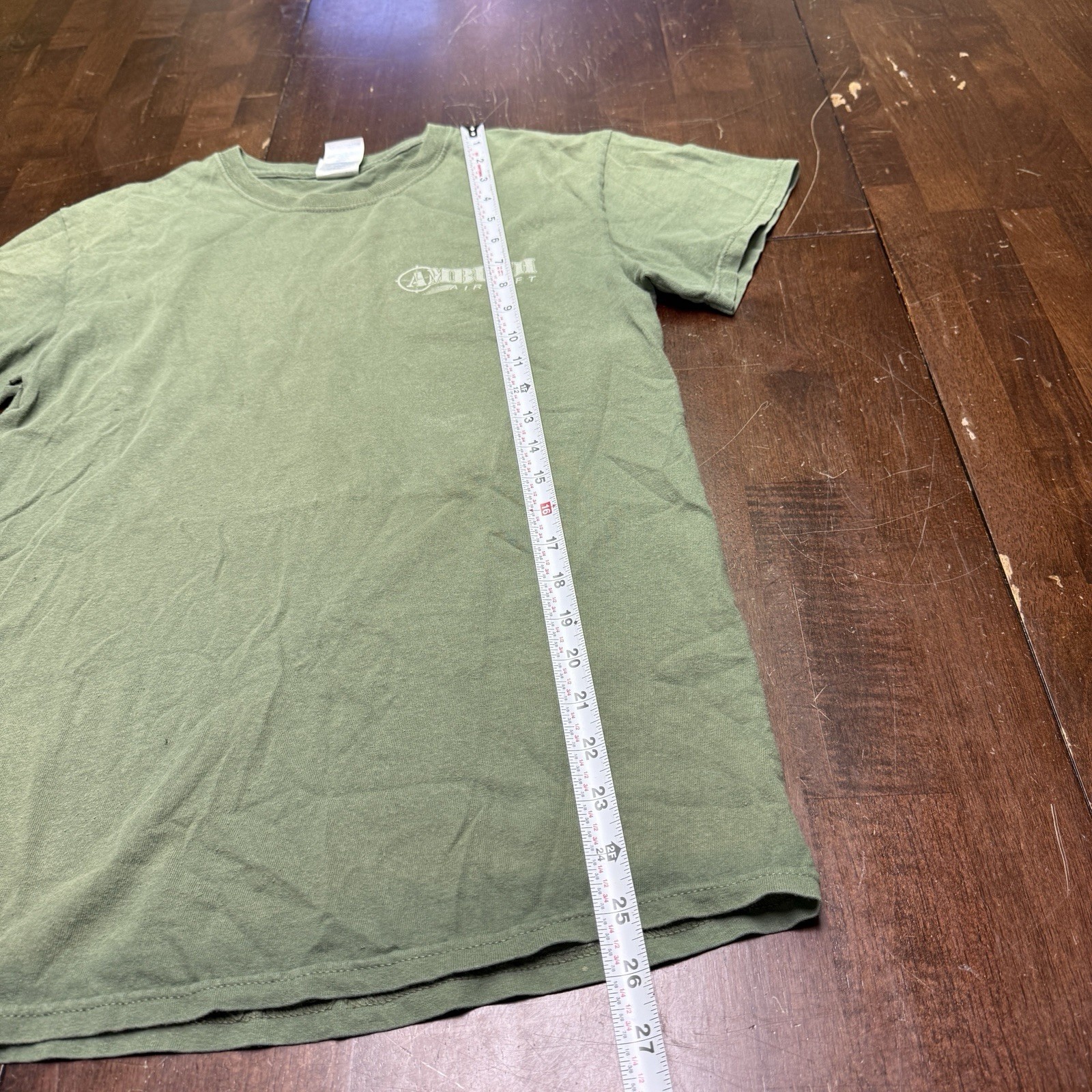 Ambush Airsoft Tactical Group T-Shirt Small Short Sleeve Airsoft Combat 2012 gallery