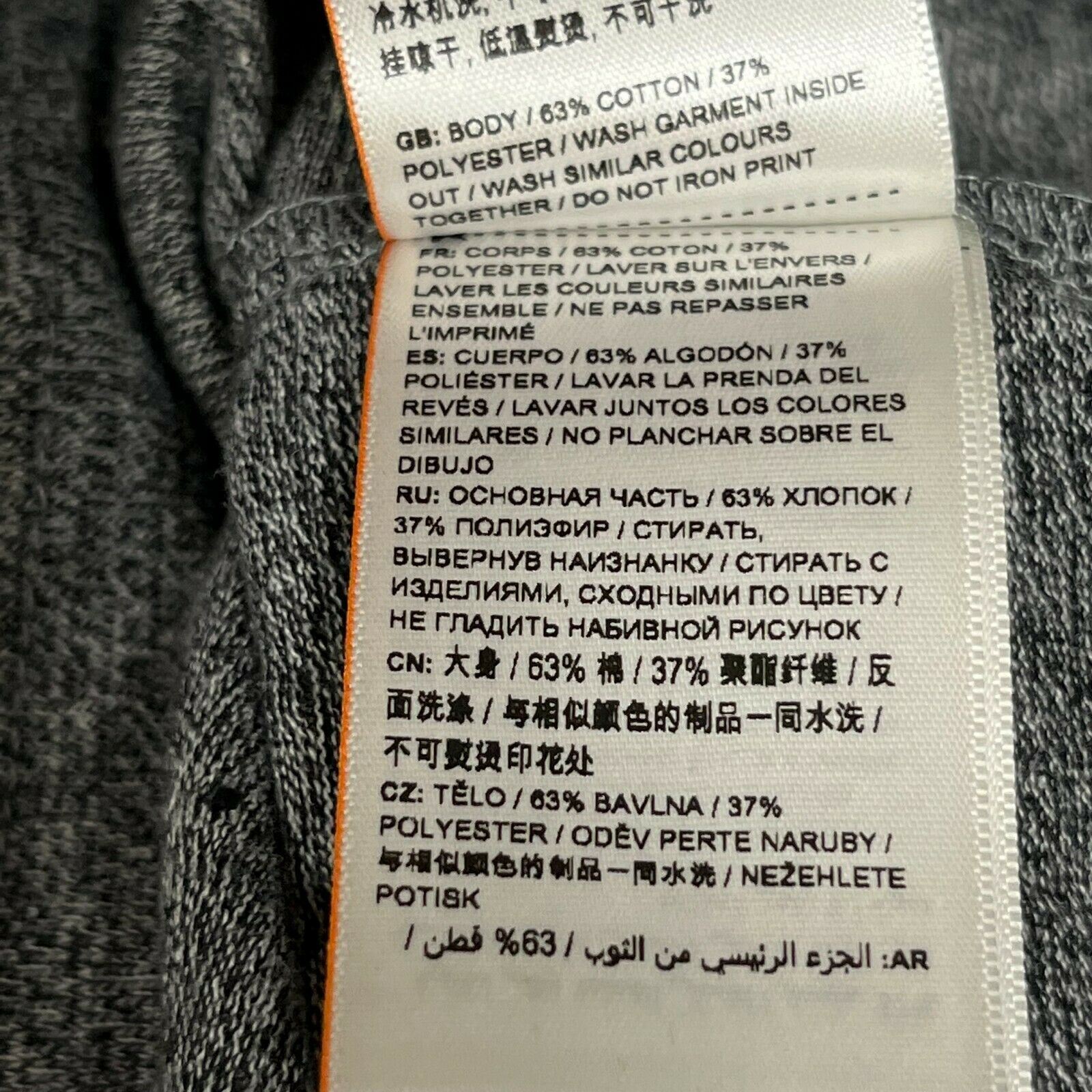 Superdry Mens T-Shirt Core Logo Tag Tee in Academy Grey Twill XL BRAND NEW gallery