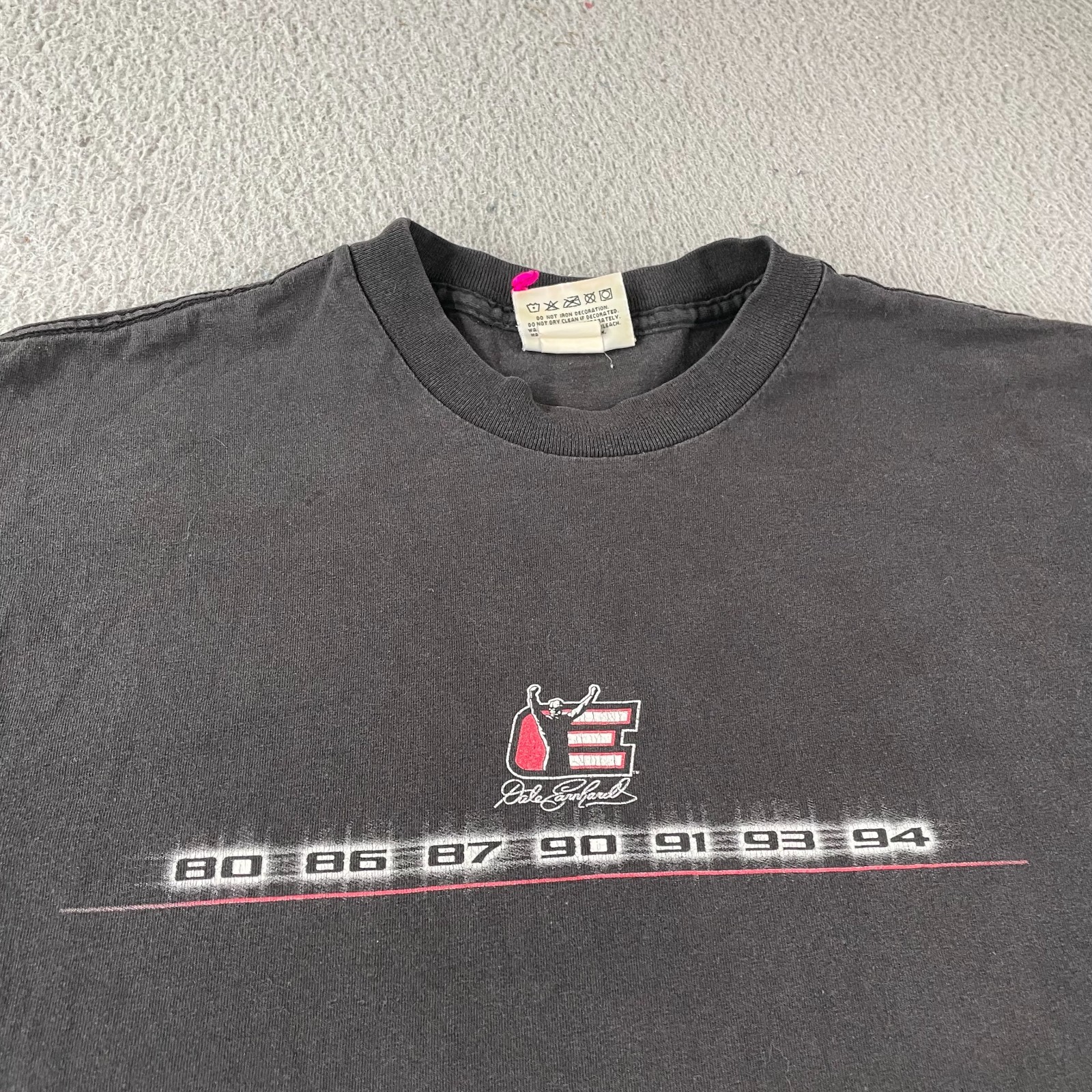 Vintage Dale Earnhardt 7 Time Winston Cup Champion T-Shirt XL Winner’s Circle * gallery
