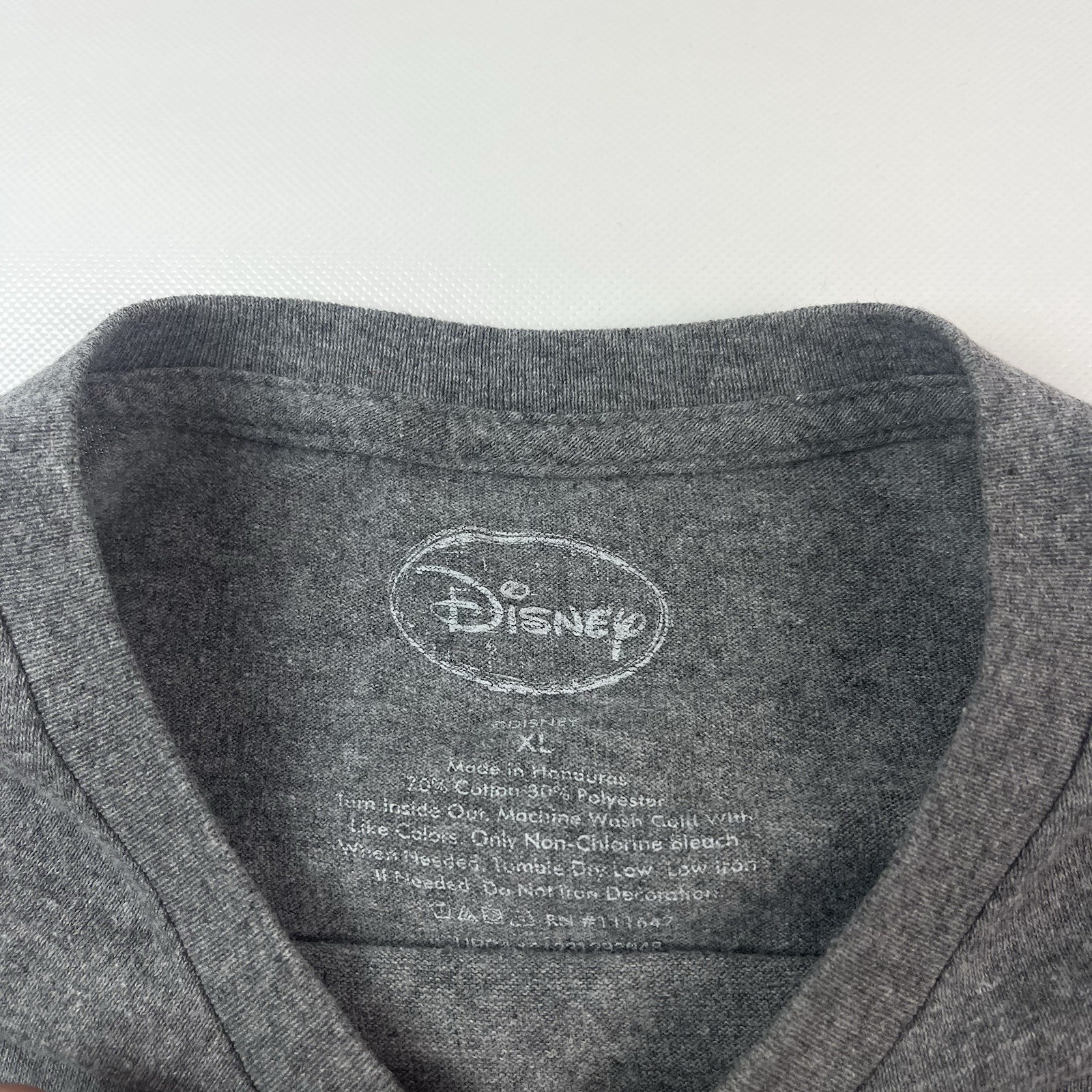 Disney The Little Mermaid Ariel Anchor Graphic Gray T-Shirt Men’s XL gallery