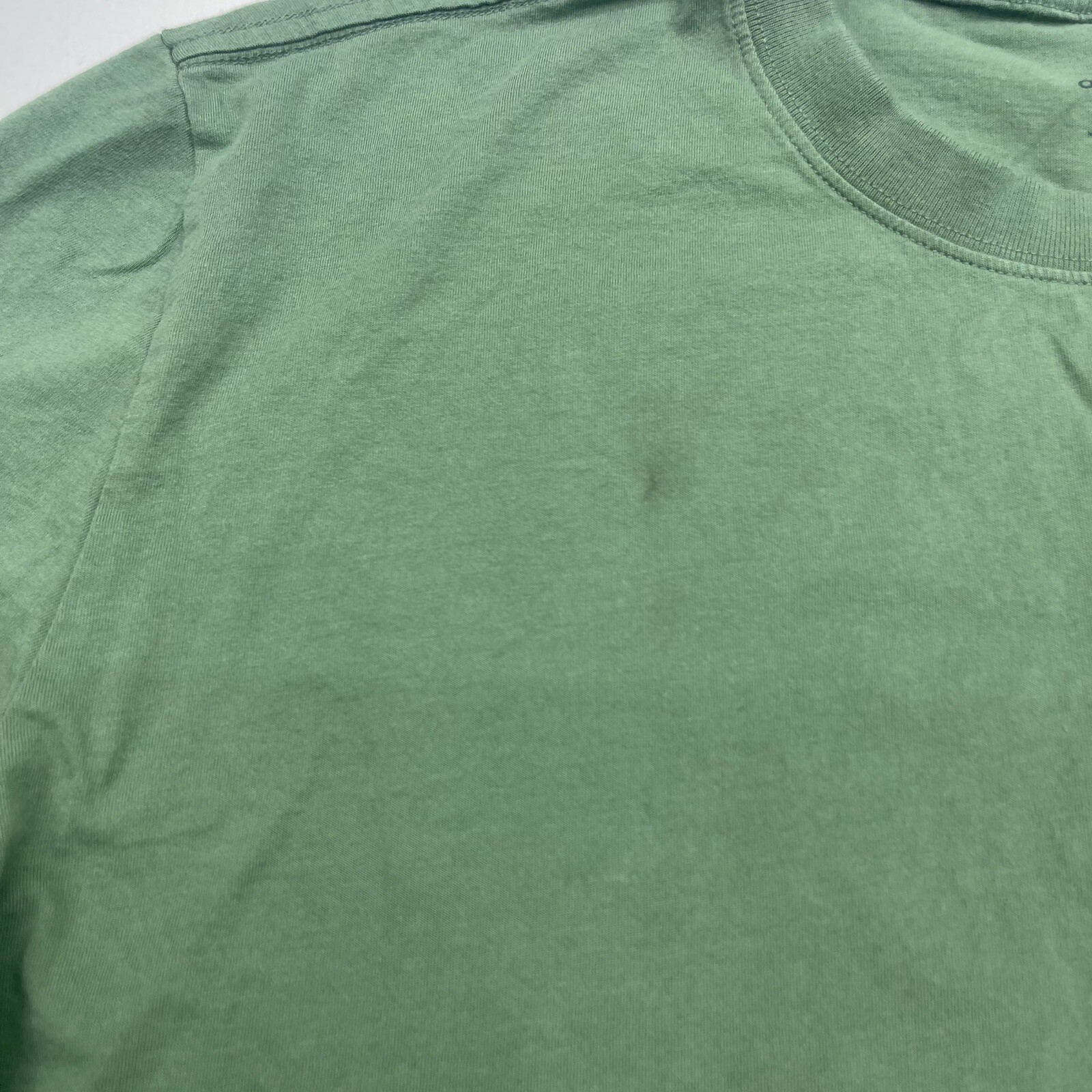 Allbirds Allgood Cotton Long Sleeve Tee Hazy Cargo Green Mens Large gallery