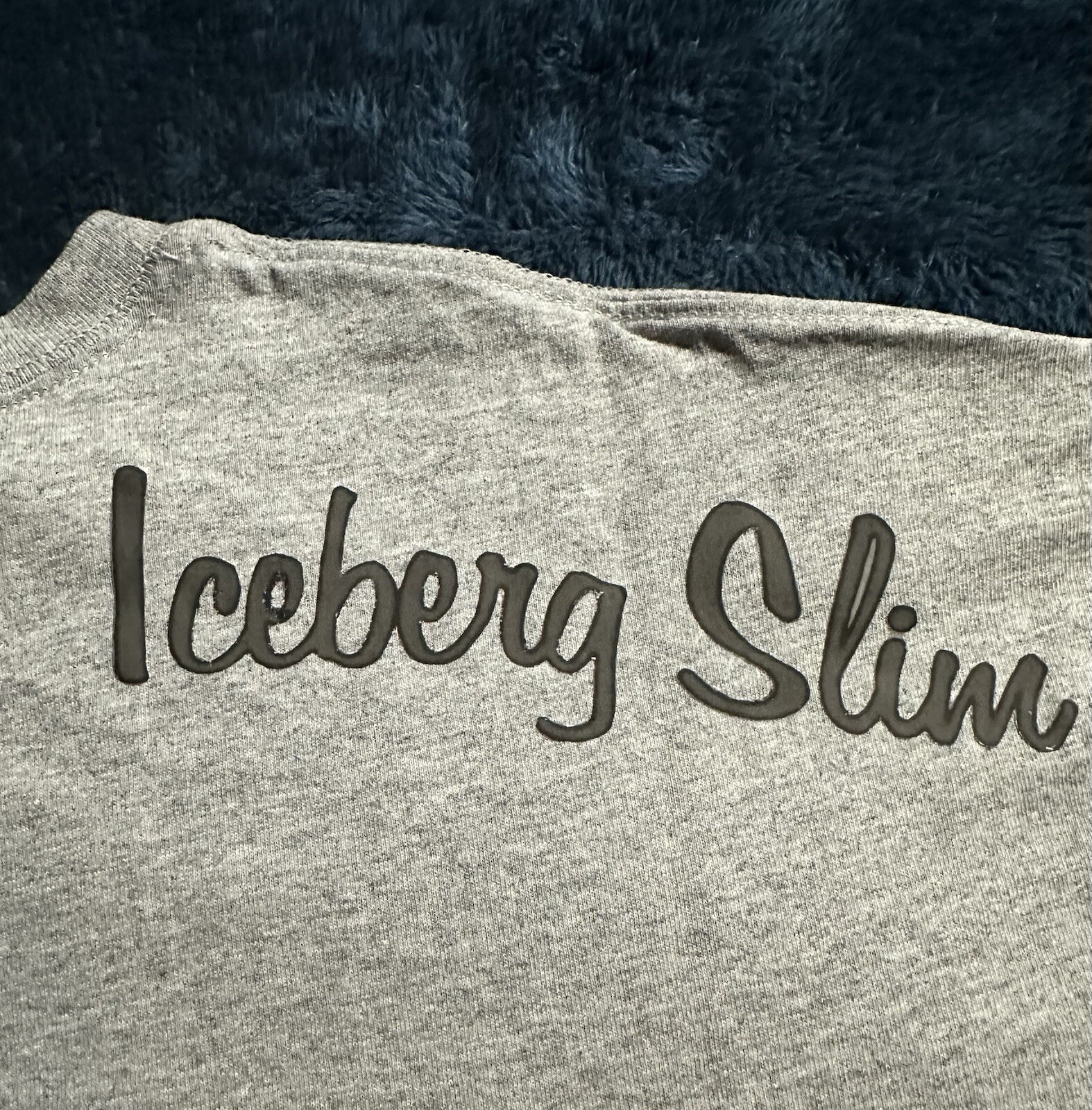 Iceberg Slim T-Shirt Gray XL Iron On Reflections Pimpin’ Ain’t Easy gallery