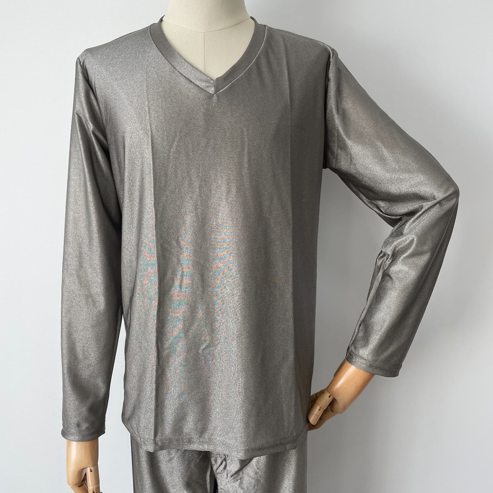 100% Pure Silver Fiber Long Sleeve EMF RF Protection Anti-Radiation