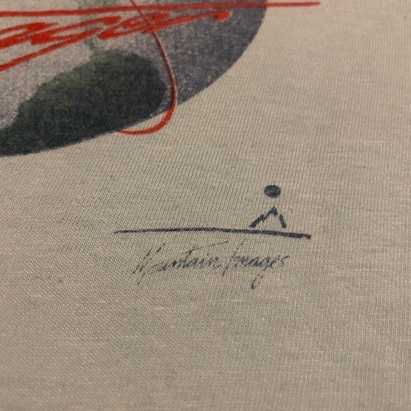 VTG 80s Voyager Around the World on One Tank of Gas glider aviation tshirt L USA gallery