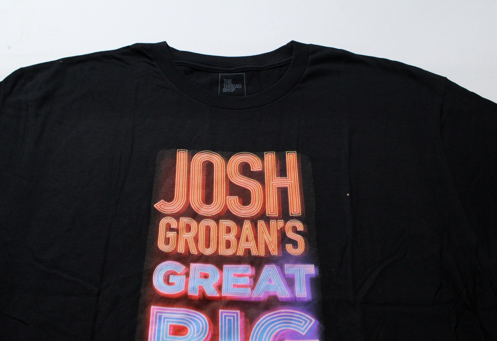 The Thread Shop Adult's Josh Groban Radio City Show Shirt JL3 Black Large gallery