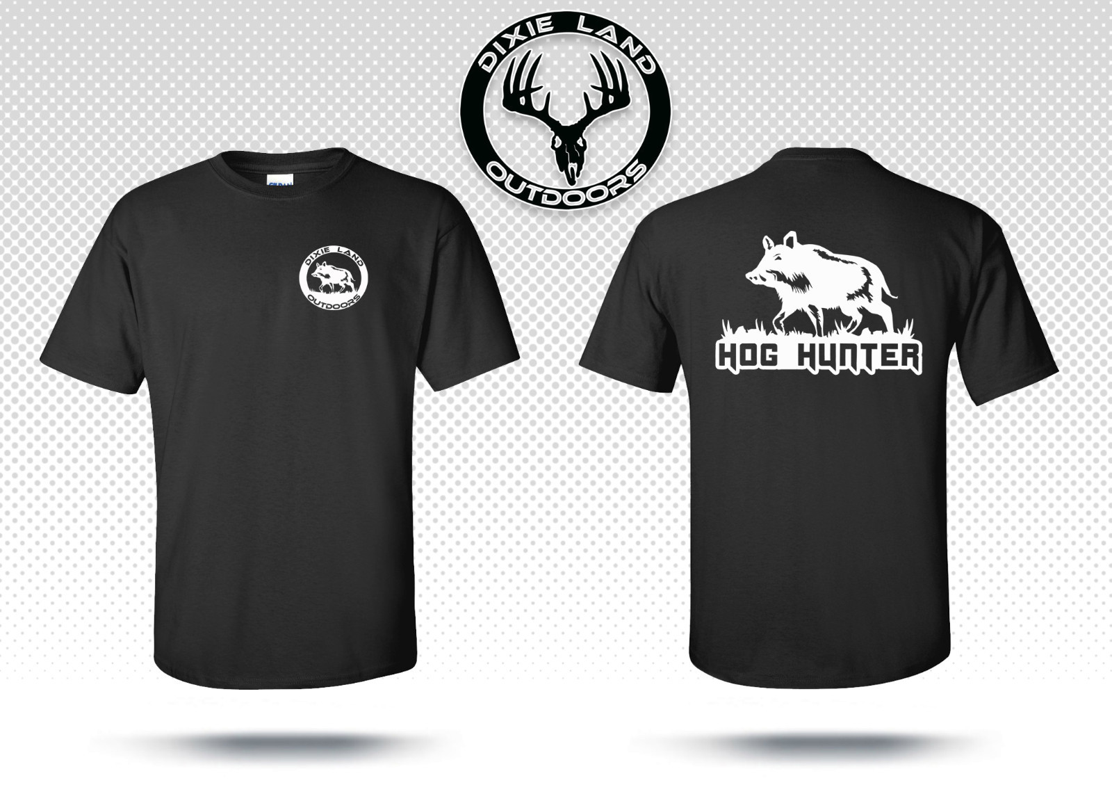 Dixie Land Outdoors Hog Hunter t shirt,boar hog,hog dogging,feral hog,pig