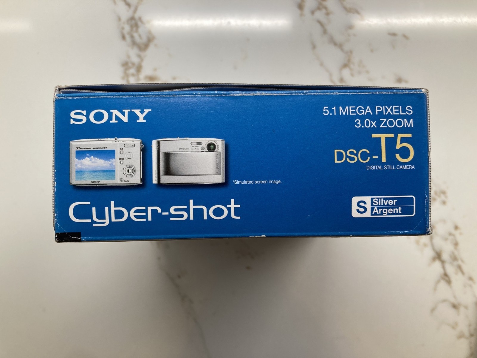 Sony DSC-T5 digital camera – tested and WORKING – with extras!