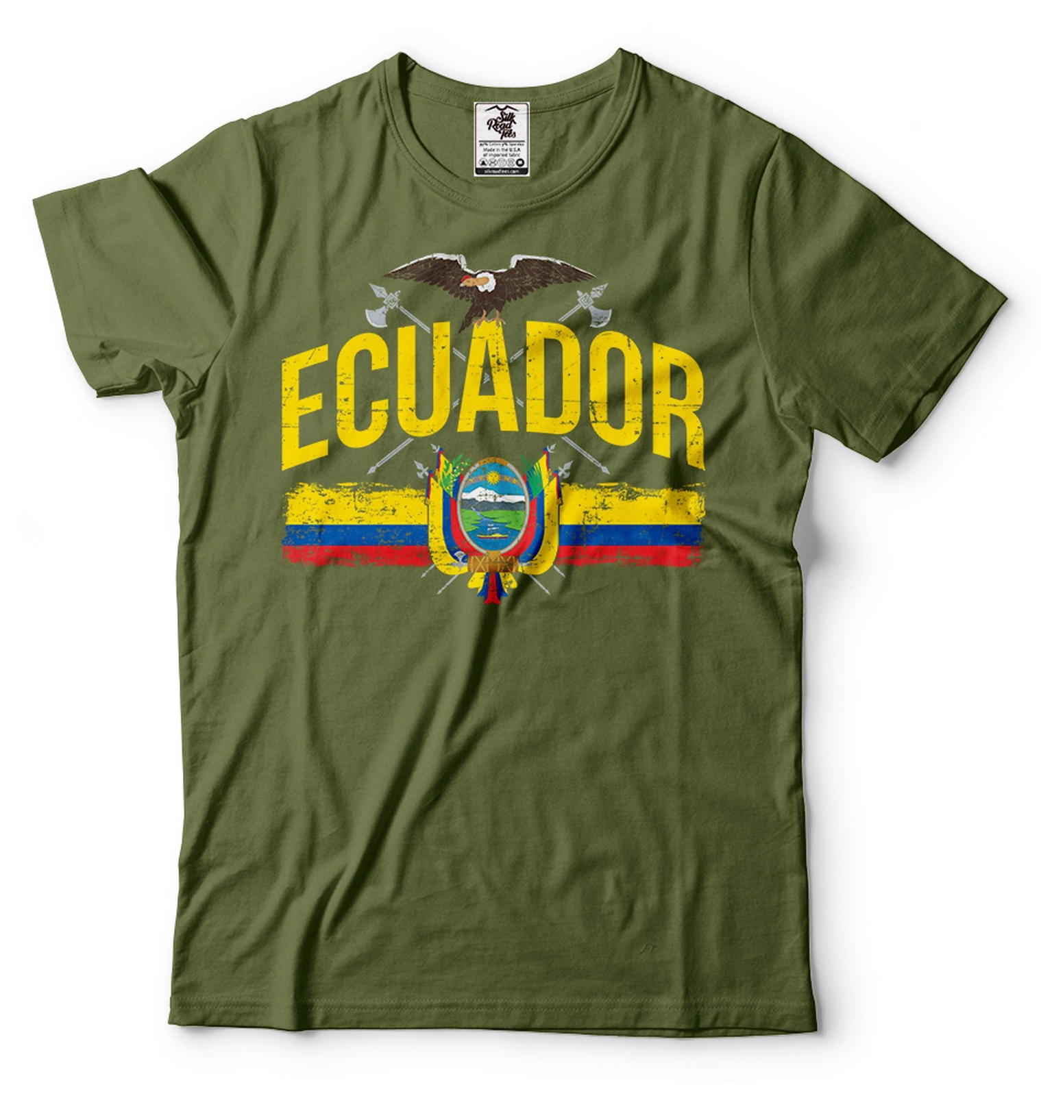 Mens Ecuador Patriotic Shirt Ecuadorian Gift Ecuador National Country Flag Shirt gallery