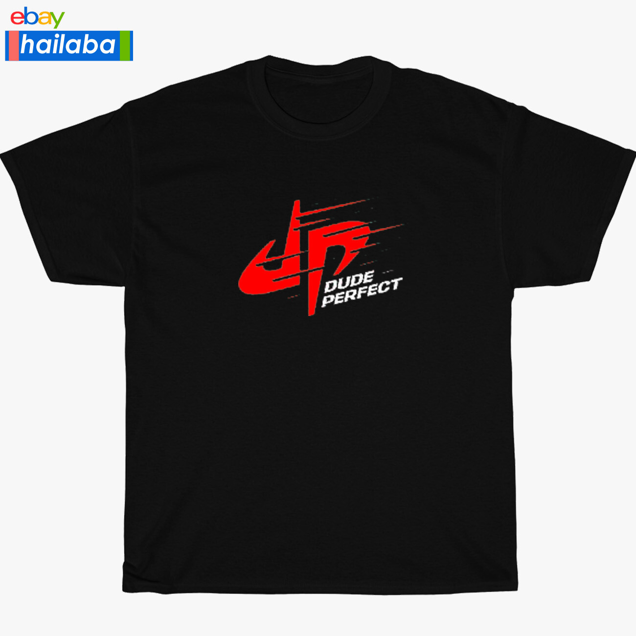 New Dude Perfect DP Logo Black / Navy / Sport Grey / White Men's T-Shirt S-5XL gallery