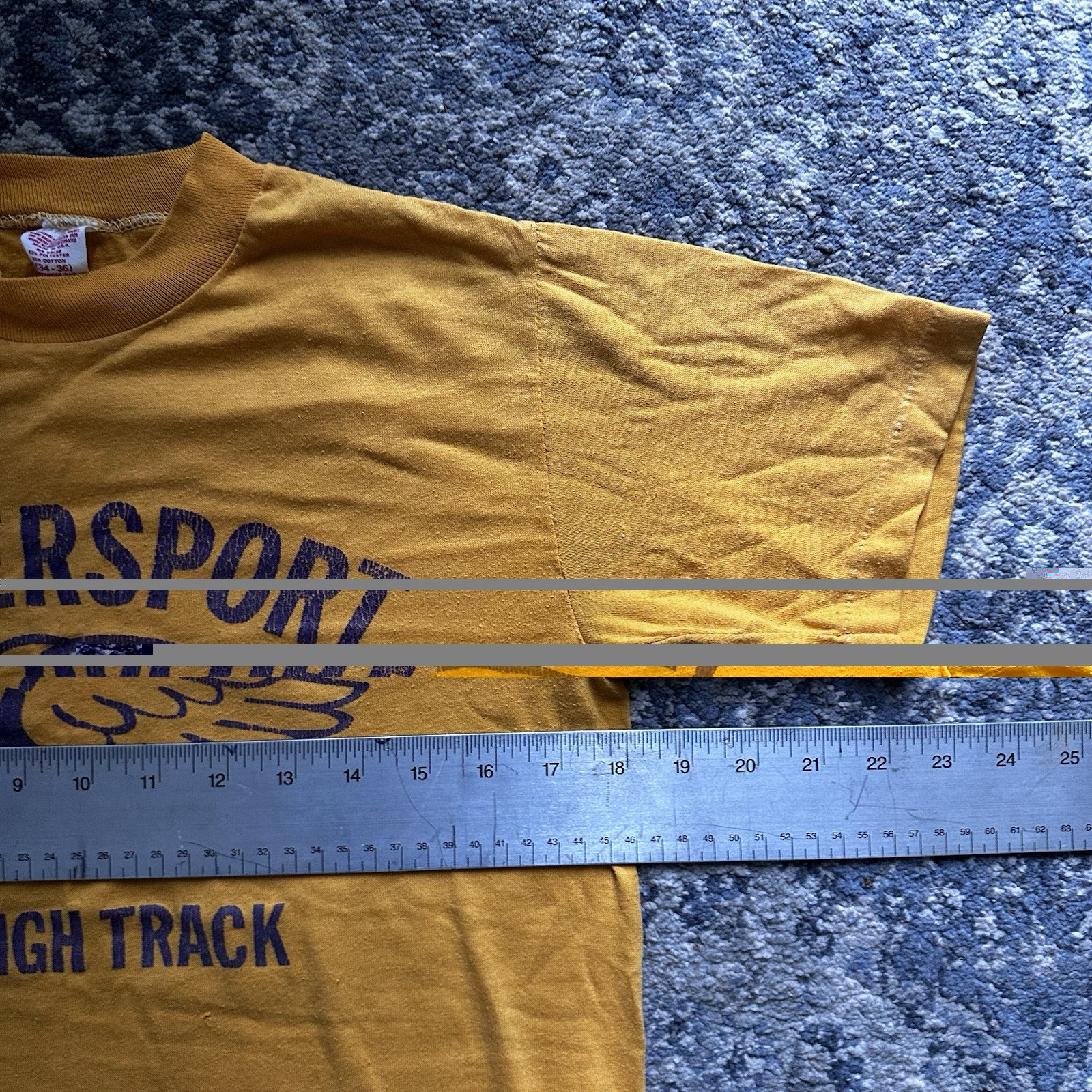 Vintage 80s Single Stitch T-shirt Track And Field gallery