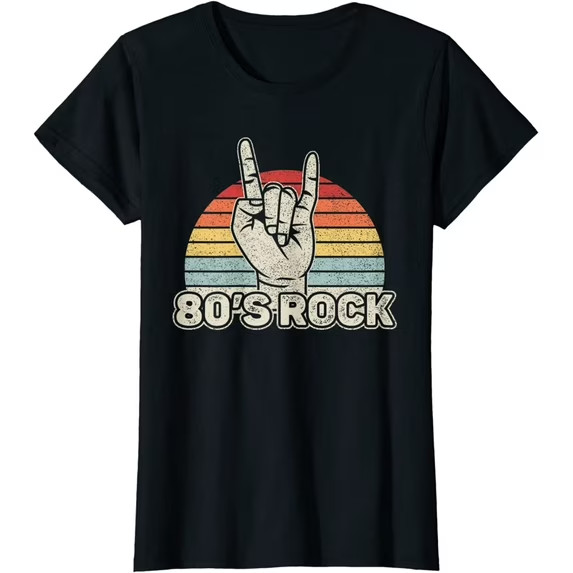 Vintage Retro 80's Rock Band T-Shirt gallery