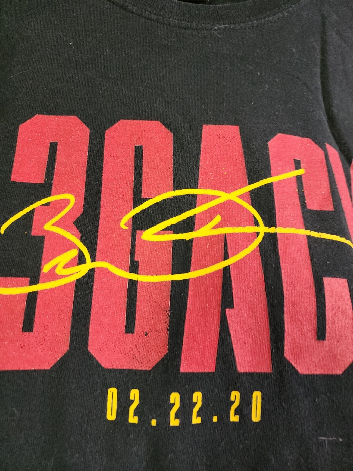 Miami Heat 2020 XL Black Men Basketball T-shirt Wade Legacy SGA Promo gallery