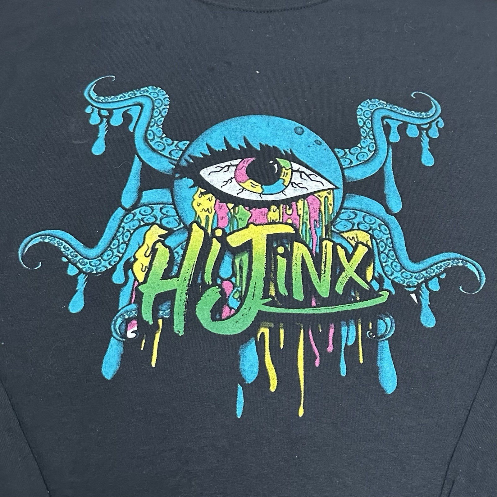 Hi Jinx 2022 Black Long Sleeve Tour T-shirt Sz XL (See Measurement Pics) gallery