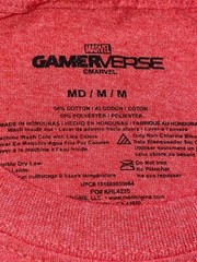AMAZING SPIDER-MAN Marvel Comics Red Vintage Style Gamer Verse T-Shirt NEW