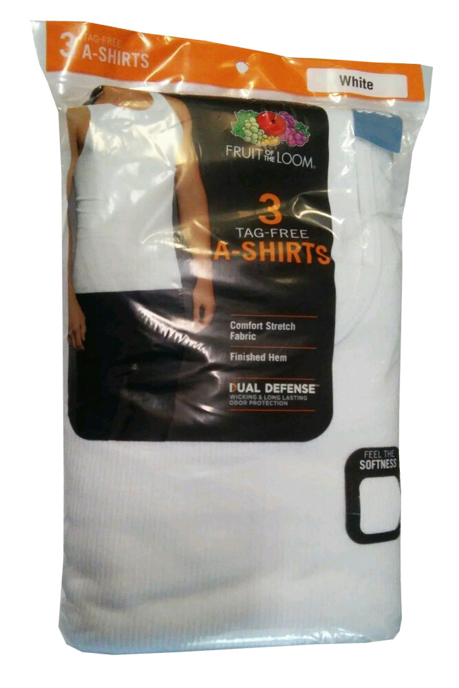 Fruit Of The Loom Men's Multi Pack Tank Top Tag-Free Cotton Athletic A-Shirts gallery