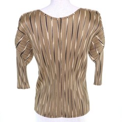 Issey Miyake PLEATS PLEASE All-over print Polyester T-shirt – DUTY FREE