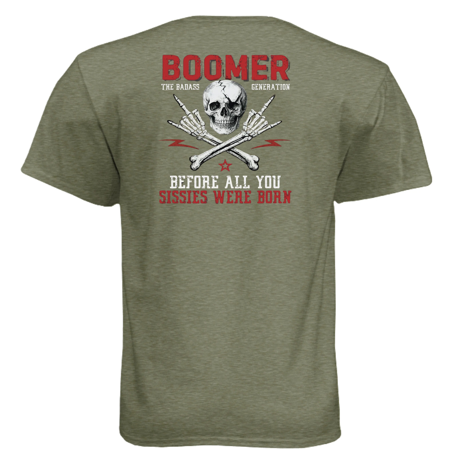 Boomersgen Graphic Tee — Vintage Boomer Art | Men's Triblend Shirt gallery