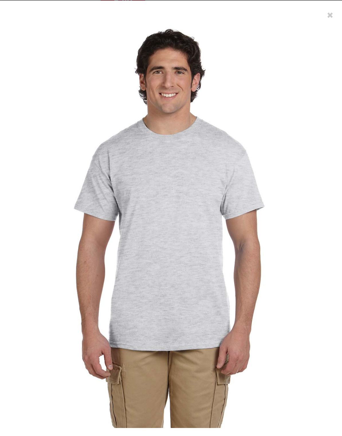Gildan Mens G500 Premium Short Sleeve Heavy Cotton Plain Casual T-Shirt Pack 6 gallery