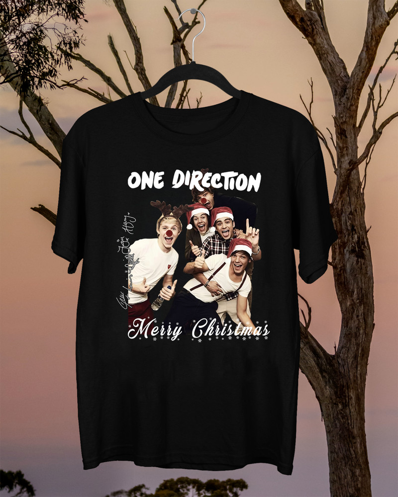 One Direction Christmas T-Shirt for Men and Women S-5XL