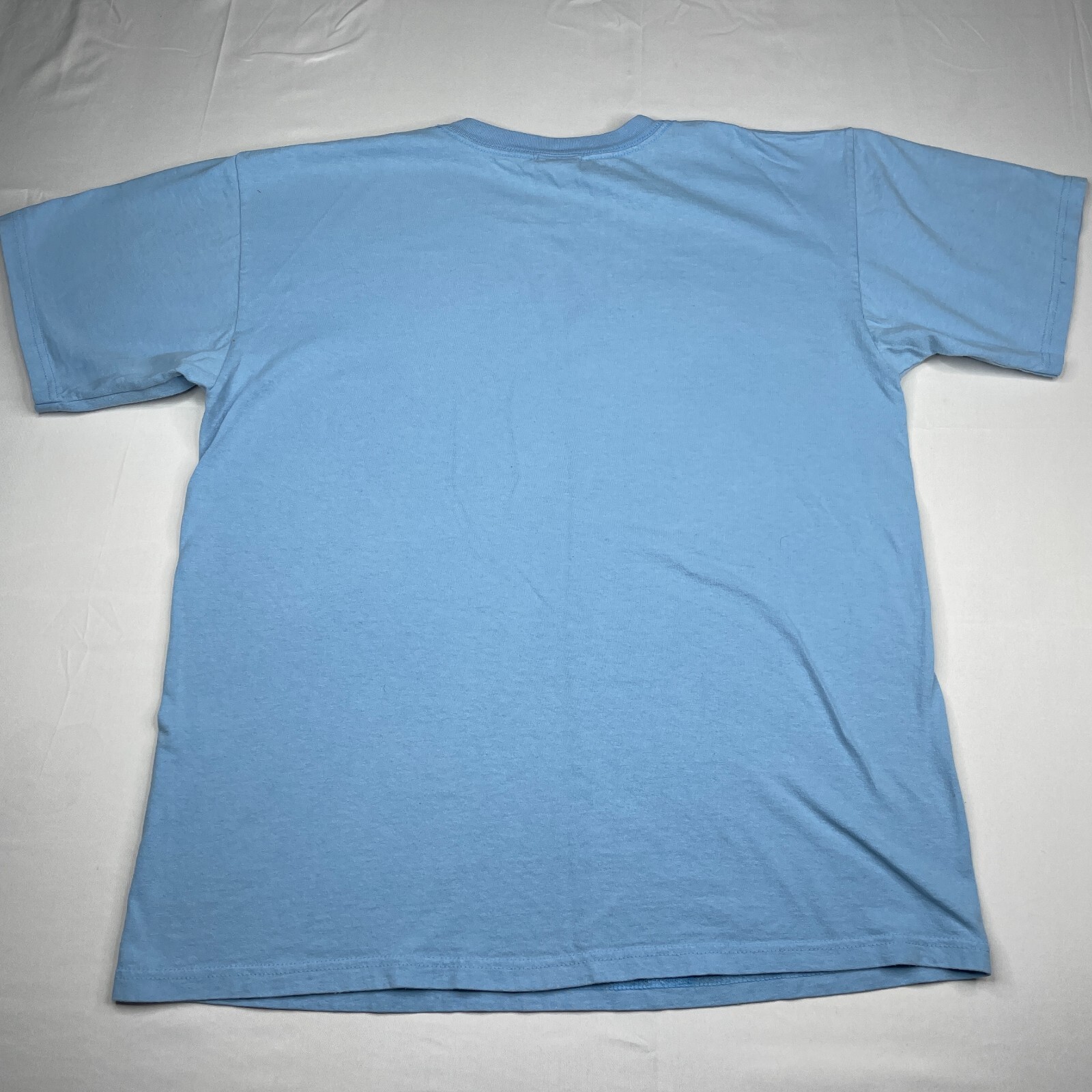 Vintage T Shirt Mens Large Blue Short Sleeve Tee Jesus Was A Fisherman gallery