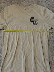 Corey Kent The Voice “Tumbleweed” Concert Tan T-shirt Size L