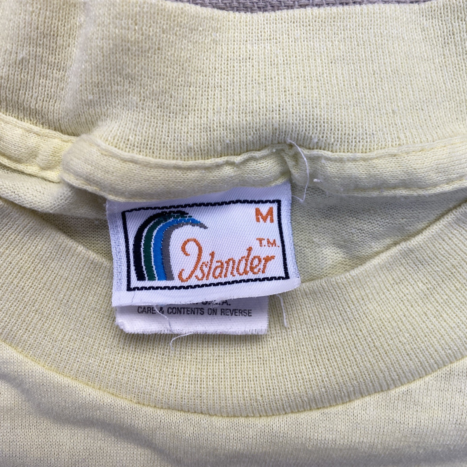 Vintage Volleyball Shirt Womens M Graphic Championnat 90s 80s Yellow gallery