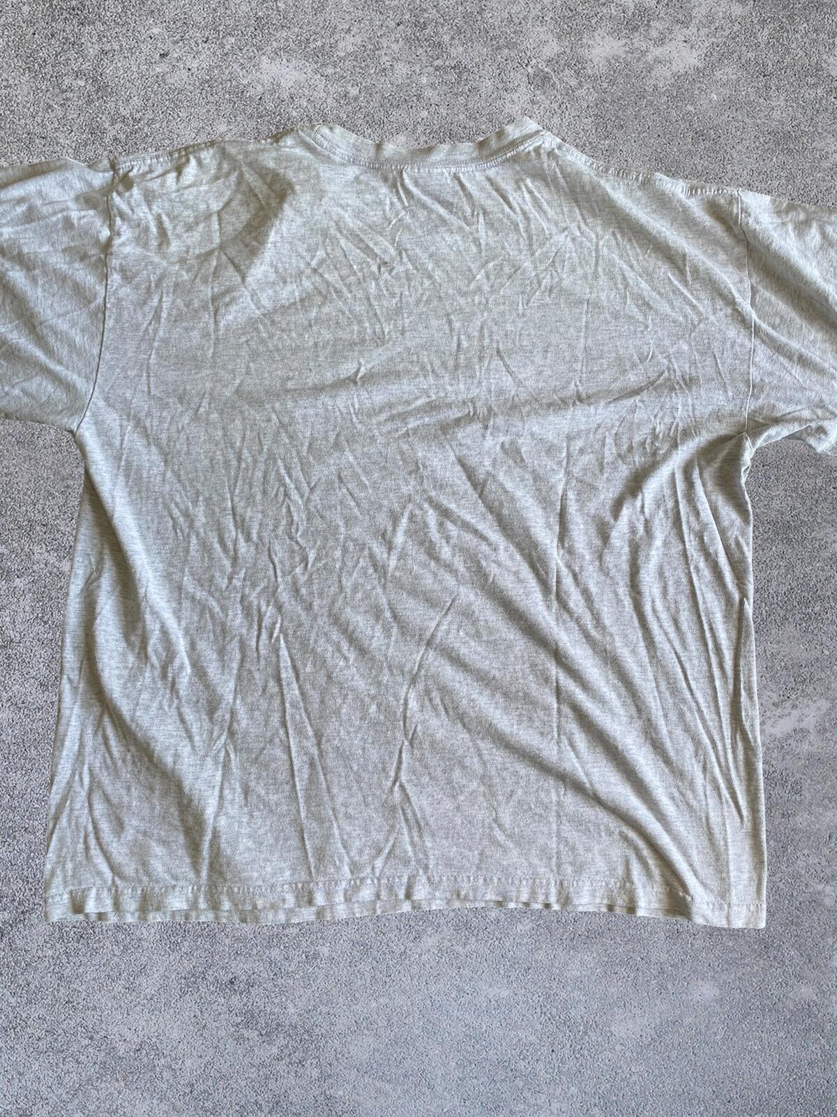 VTG Mens T Shirt XL Regular Gray Cotton Vintage Y2K Ocracoke Island Pirate gallery