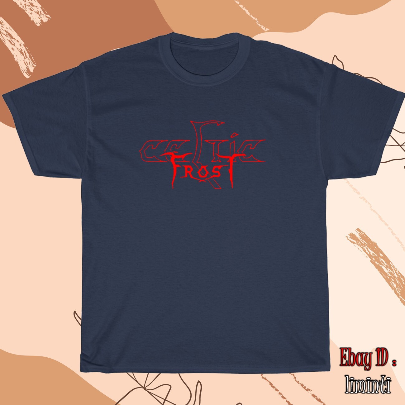 New Celtic Frost Logo Men's Black/Grey/White/Navy T-Shirt Size S to 5XL gallery