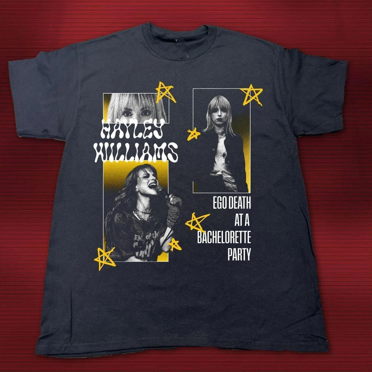 HAYLEY WILLIAMS Ego Death at a Bachelorette Party black color shirt VK10279 gallery