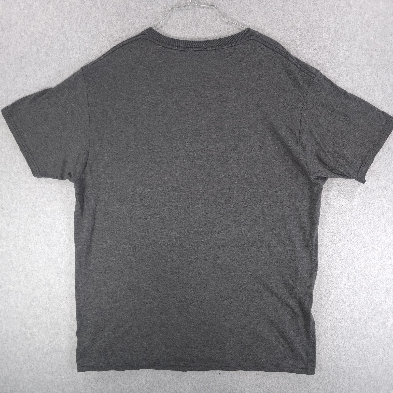 Levis Relaxed Gray Cotton Blend Crew USA Patriotic Flag Logo T-Shirt Mens XL gallery