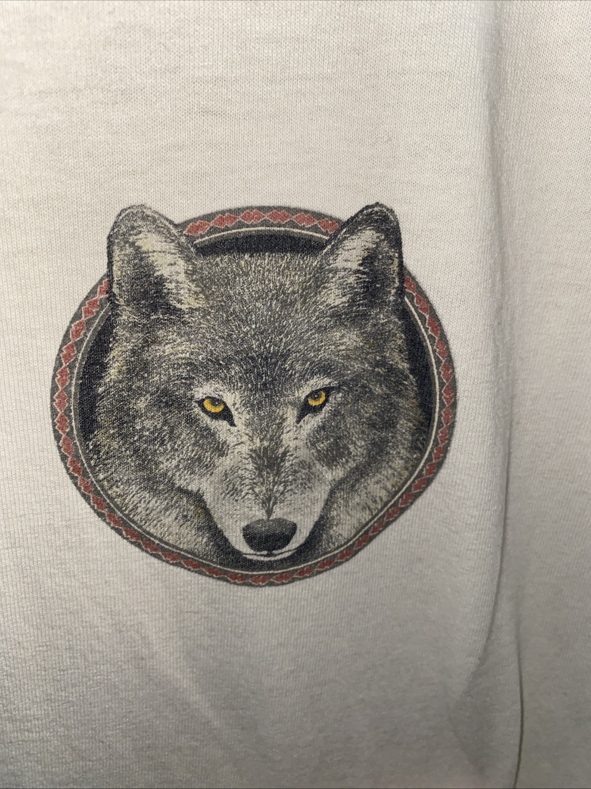 Rare Vintage 90s Discovery Channel Store Wolf Canis Lupus T-shirts and Rare gallery